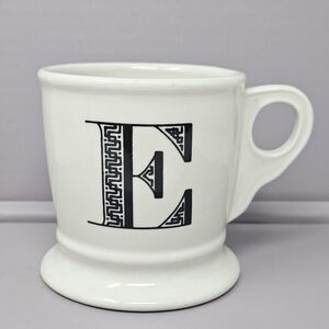 Anthropologie cup Monogram “E” Mug